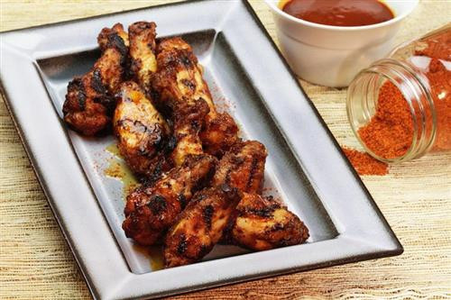 Sweet Mesquite Grilled Chicken Wings