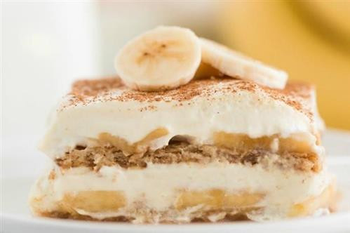 Caramel Banana Cream Dessert