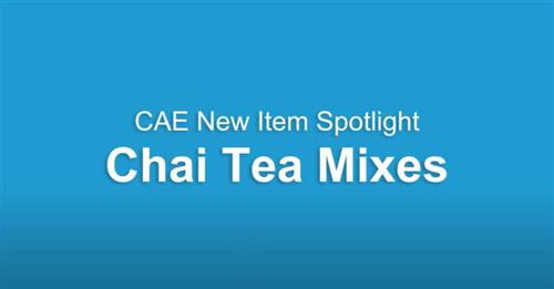 New Chai Mixes for CAE 2021