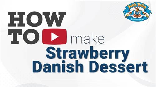 Strawberry Danish Dessert-       How to Make