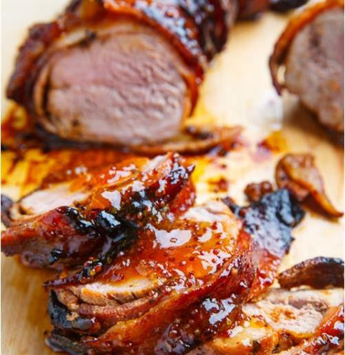 Apricot Glazed Pork Tenderloin