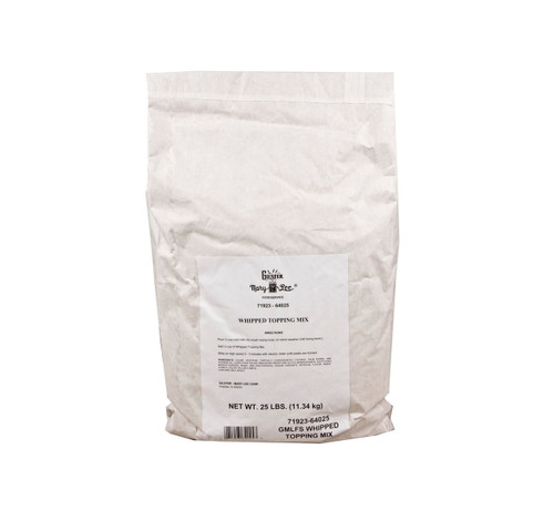Whipped Topping Mix 25lb View Product Image