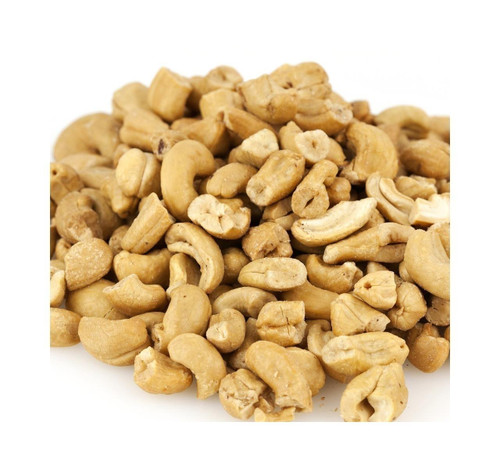 Large Roasted No Salt Cashew Pieces 25lb View Product Image