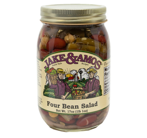 J&A Four Bean Salad 12/17oz View Product Image