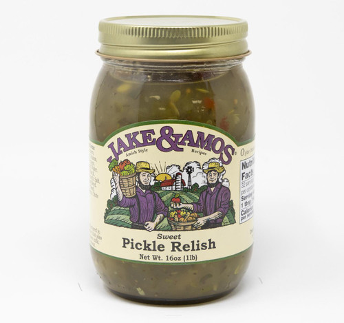 J&A Sweet Pickle Relish 12/16oz View Product Image