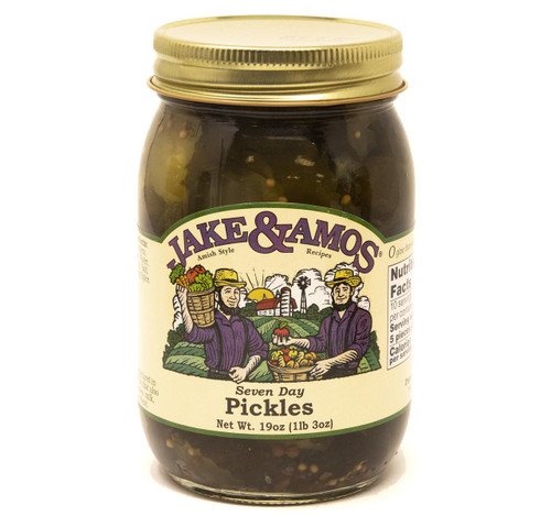 J&A Seven Day Pickles 12/19oz View Product Image