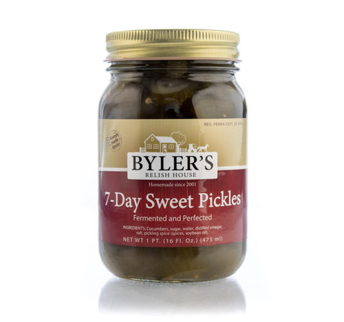 Seven Day Sweet Pickles 10/16oz View Product Image