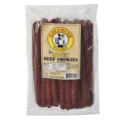 Prospector's Choice Honey Beef Smokies Sticks 3/2.5lb View Product Image