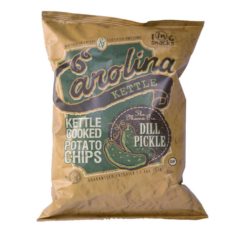 Dill Pickle Kettle Cooked Potato Chips 20/2oz View Product Image