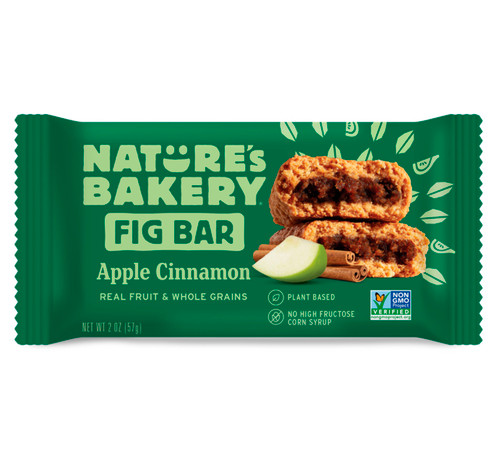 Apple Cinnamon Whole Wheat Fig Bars 12ct View Product Image