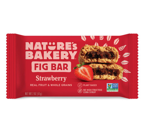 Strawberry Whole Wheat Fig Bars 12ct View Product Image