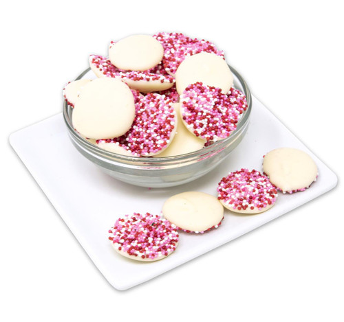 White Valentine Nonpareils 20lb View Product Image