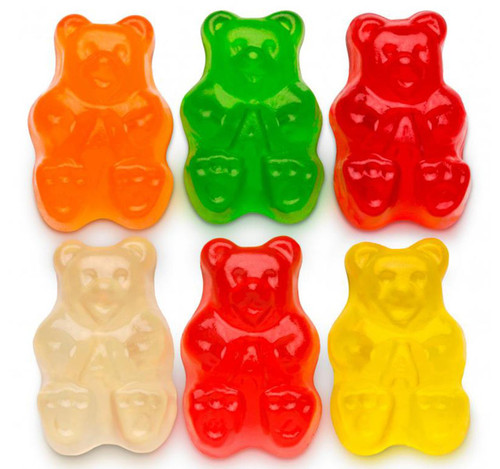 Assorted Gummi Bears, 6 Flavors 4/5lb Assorted Gummi Bears, 6 Flavors 4/5lb