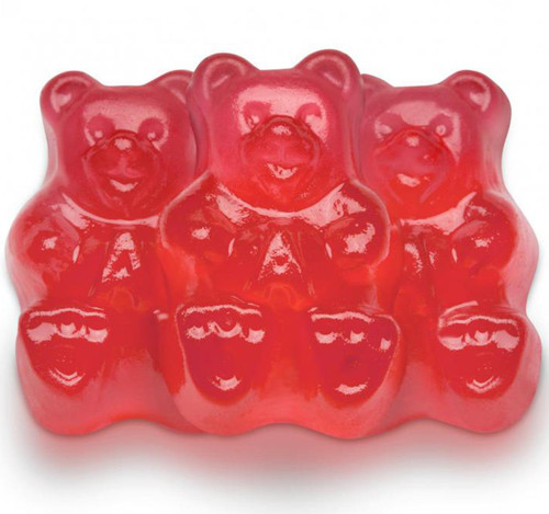 Fresh Strawberry Gummi Bears 4/5lb Fresh Strawberry Gummi Bears 4/5lb