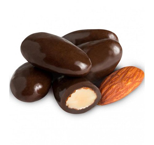 Dark Chocolate Almonds 10lb View Product Image