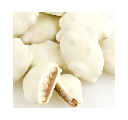 White Cashew Caramel Clusters 10lb View Product Image