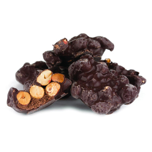 Dark Chocolate Peanut Clusters 20lb View Product Image