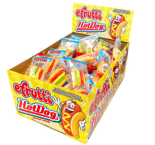 Gummi Hot Dogs 60ct