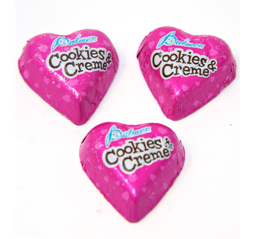 Cookie & Cream Hearts 24lb View Product Image