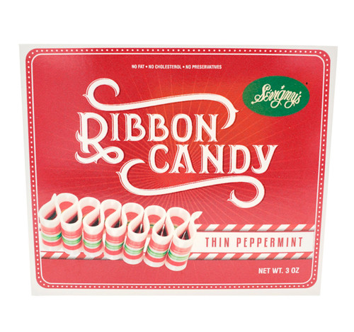 Peppermint Ribbon Candy 24/3oz View Product Image