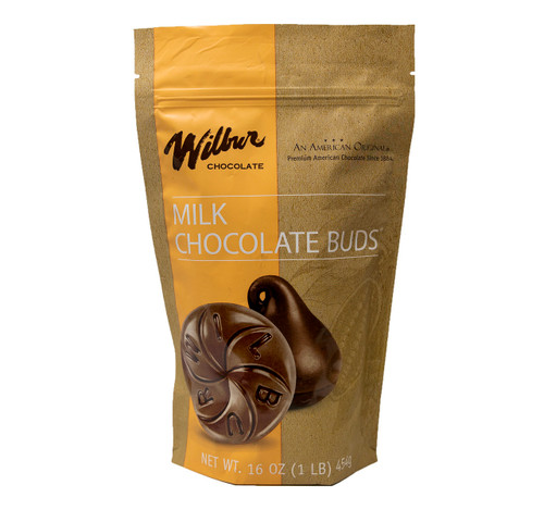 Wilbur Milk Chocolate Buds 24/1lb View Product Image