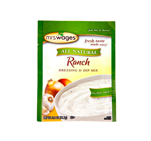 All Natural Ranch Dressing & Dip Mix 12/0.8oz View Product Image