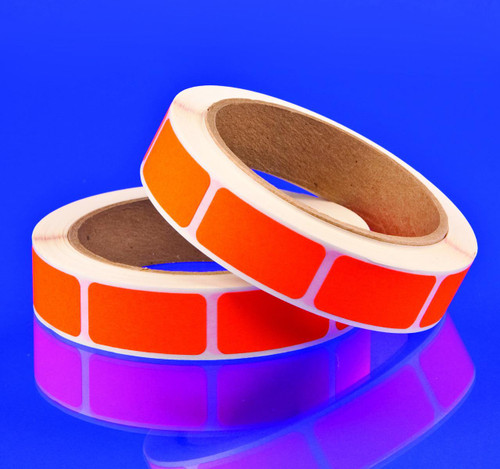 Blank Orange Labels 1000ct Blank Orange Labels 1000ct