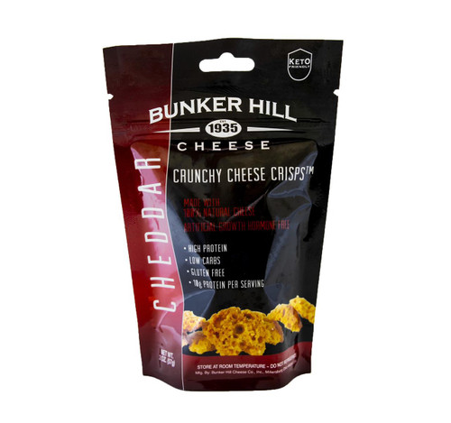 Crunchy Cheese Crisps, Cheddar 12/2oz View Product Image