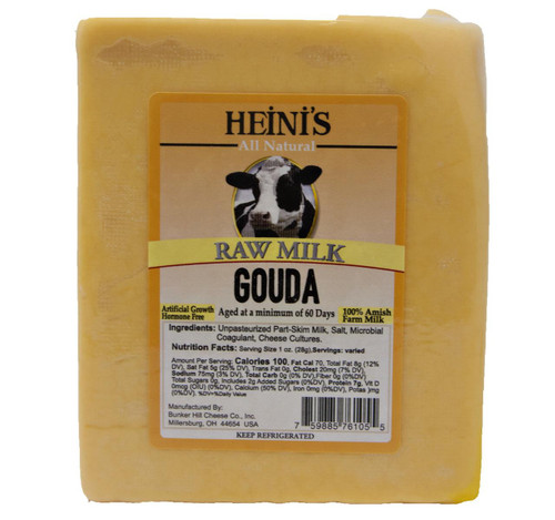 Raw Milk Gouda Half Loaves 4/3.5lb View Product Image