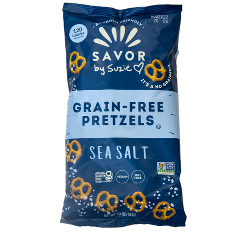 Grain Free Pretzels with Sea Salt View Product Image