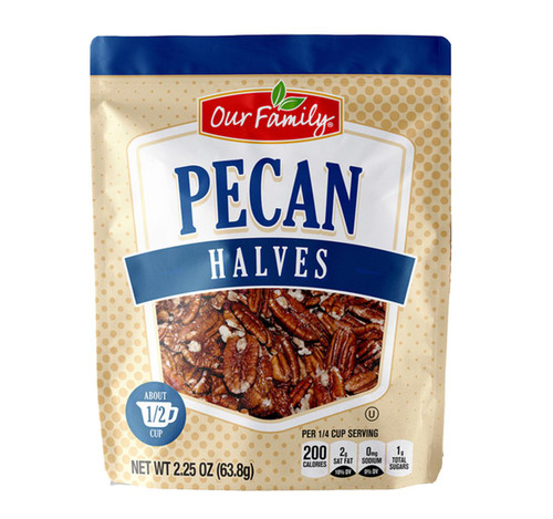 Pecan Halves 12/2.25oz View Product Image