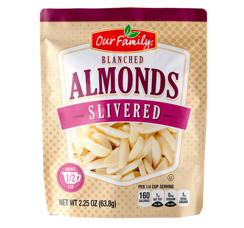 Slivered Almonds 12/2.25oz View Product Image