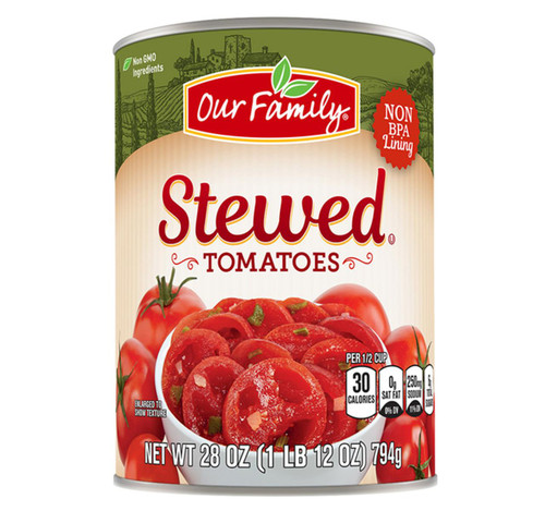 Stewed Tomatoes 12/28oz View Product Image