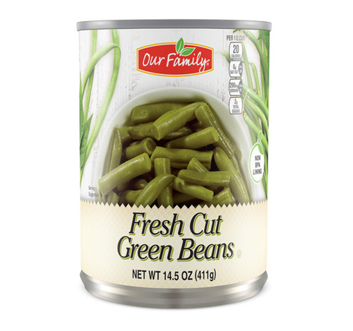 Cut Green Beans 24/14.5oz View Product Image