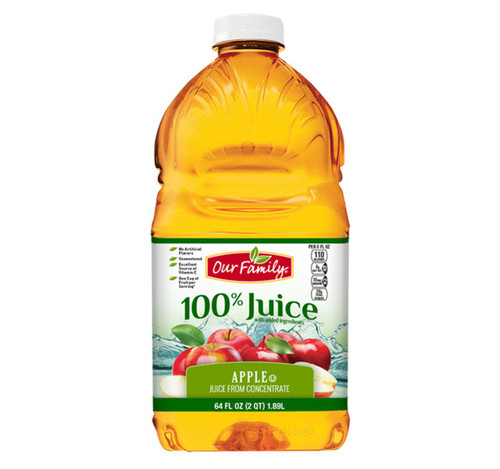 Apple Juice 8/64oz View Product Image