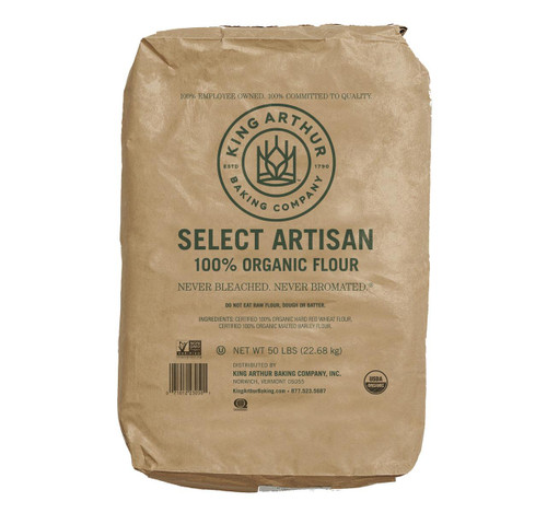 Organic Select Artisan Flour 50lb View Product Image
