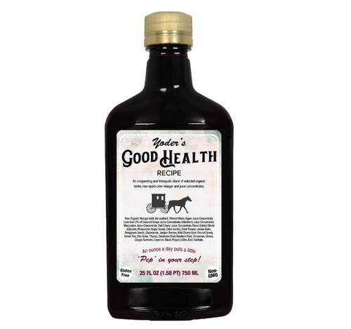 Yoder's Good Health Recipe Tonic 12/25oz View Product Image