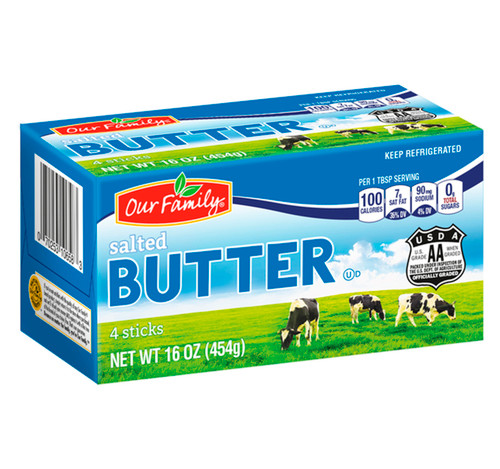 Salted Butter Rbst Free 36/16oz