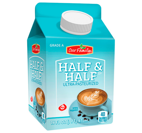 Half N Half 12/16oz