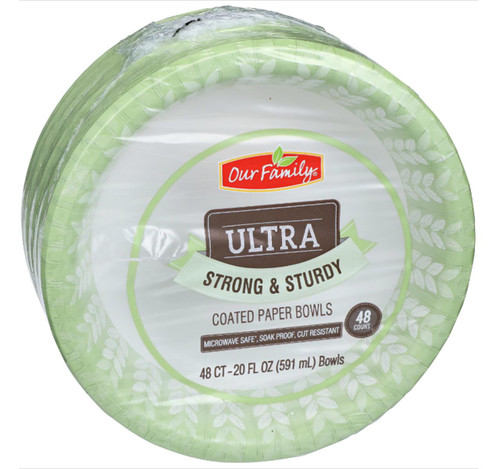 Ultra Strong & Sturdy Bowls 20oz 6/48ct View Product Image