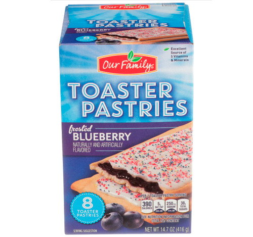 Blueberry Toaster Pastries 12/8ct View Product Image