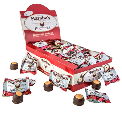 Marsha's Buckeyes, Individually Wrapped 60ct View Product Image