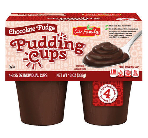 Chocolate Fudge Pudding Cups 12/4ct View Product Image