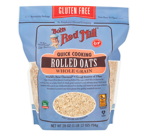 Gluten Free Quick Cooking Oats 4/28oz Gluten Free Quick Cooking Oats 4/28oz