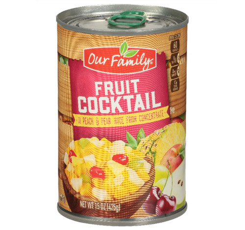 Fruit Cocktail in Juice 12/15oz View Product Image