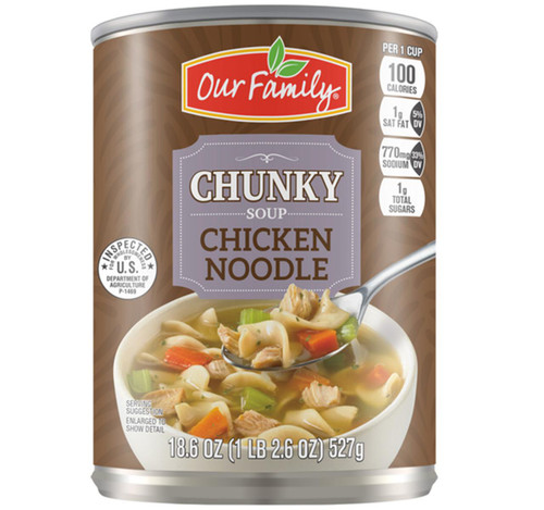 Chunky Chicken Noodle, Ready-To-Eat 12/18.6oz View Product Image