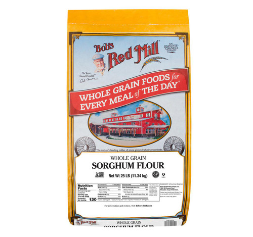 Gluten Free White Sorghum Flour 25lb View Product Image