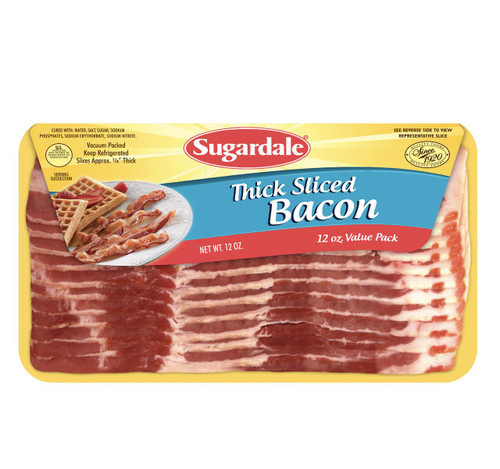 Thick Sliced Bacon 32/12oz View Product Image