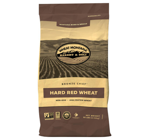 Bronze Chief Hard Red Wheat Kernels 50lb