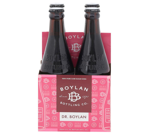 Cane Sugar Soda, Dr. Boylan 6/4pk 12oz